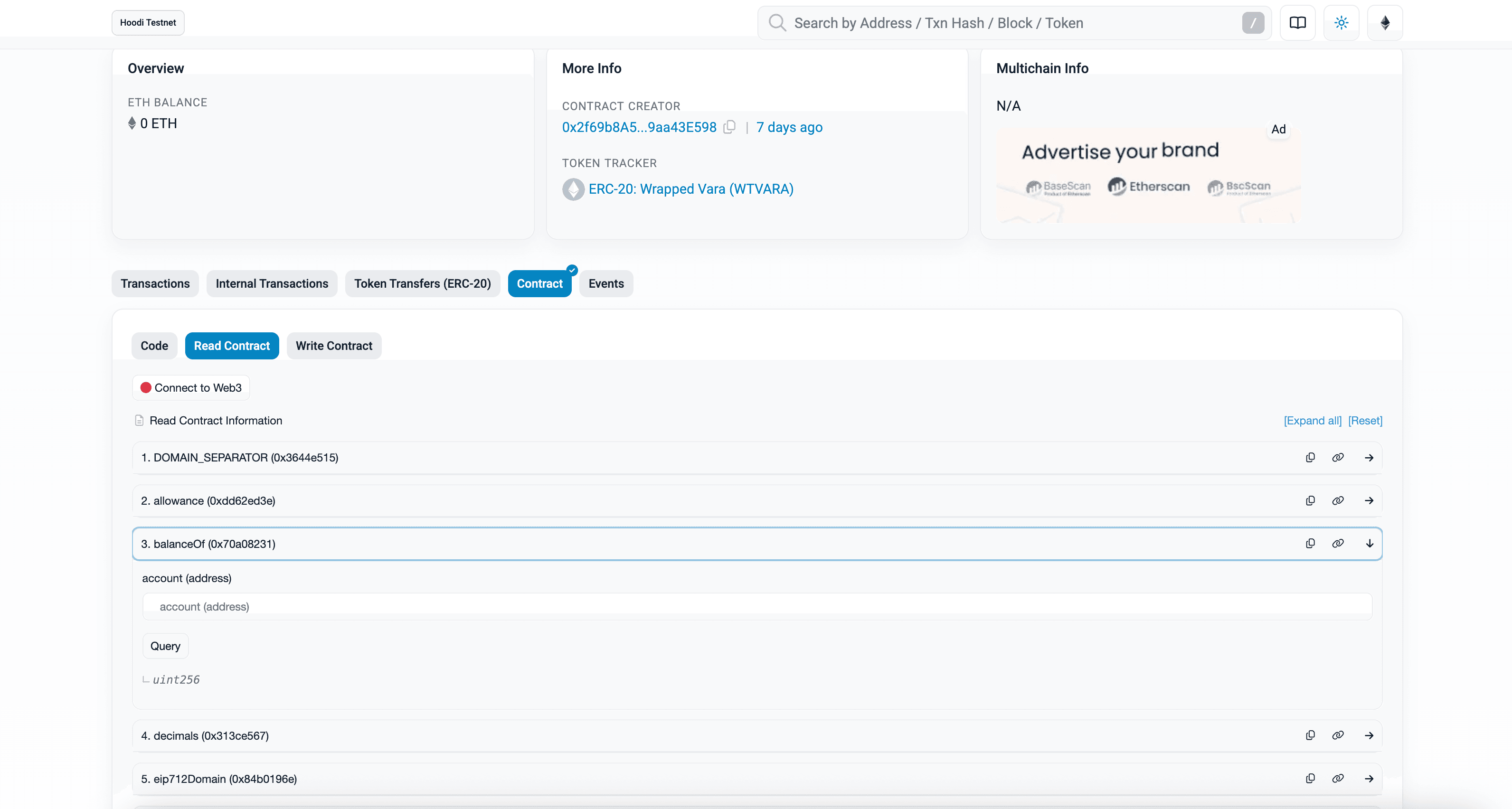 See the result of TVARA Bridging