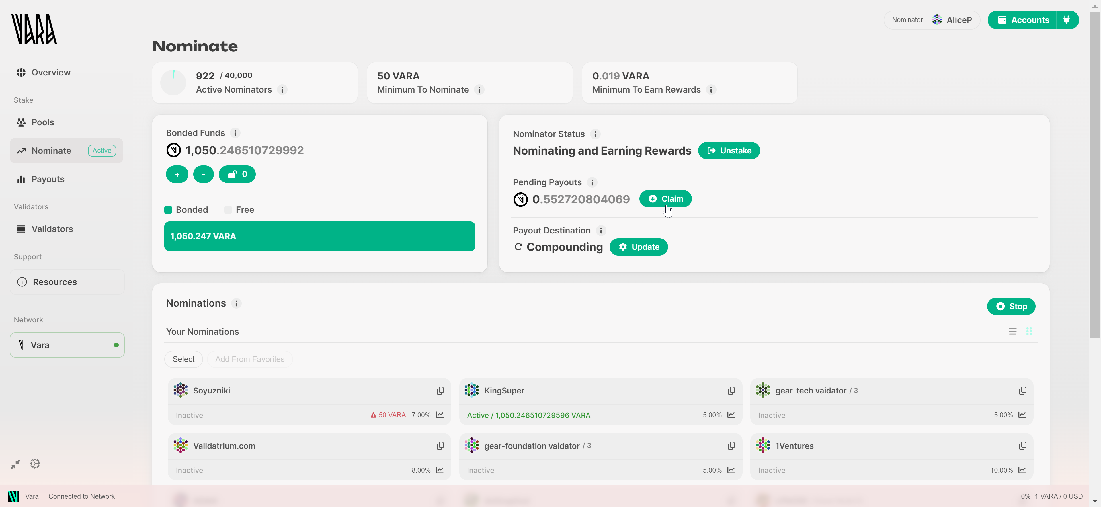 nomnate overview